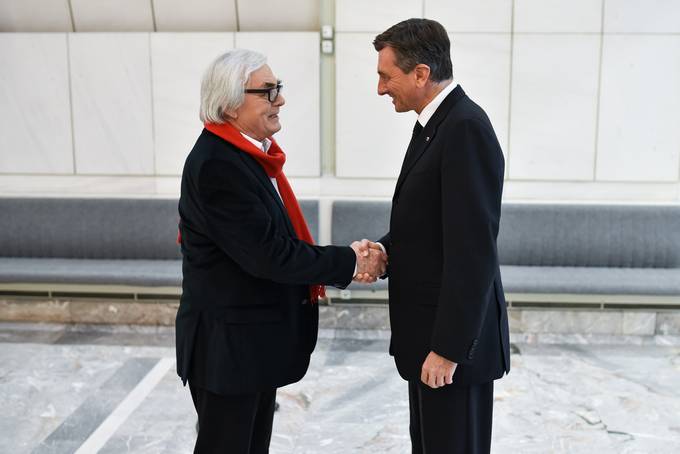 Predsednik Pahor se je udeleil koncerta ob 60-letnici glasbenega delovanja Lada Leskovarja