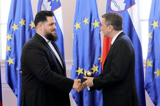 Botjan Gorenc - Piama, prejemnik priznanja "Jabolko navdiha"