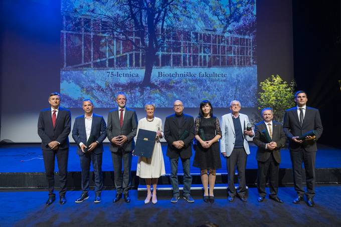 Predsednik Republike Slovenije Borut Pahor se je danes popoldan udeleil slavnostne akademije ob 75-letnici Biotehnike fakultete Univerze v Ljubljani