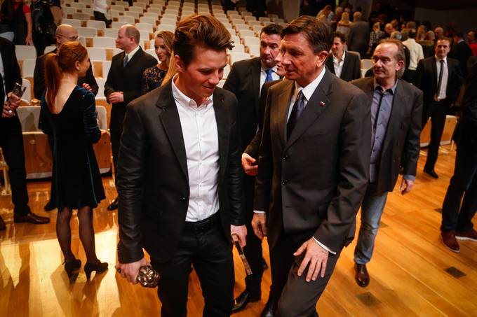 Predsednik Republike Slovenije Borut Pahor se je udeleil prireditve portnik leta 2015