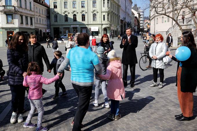 Predsednik Pahor bo ob svetovnem dnevu Downovega sindroma obiskal informativno stojnico drutva Downov sindrom Slovenija