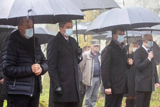 Predsednik Republike Slovenije Borut Pahor se je udeleil dravne proslave ob dnevu upora proti okupatorju