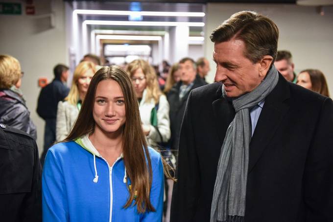 Predsednik Republike Slovenije Borut Pahor je slavnostno otvoril Osnovno olo kofljica – Podrunino olo Lavrica