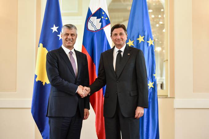 Uradni obisk predsednika Republike Kosovo Hashima Thaija v Republiki Sloveniji.