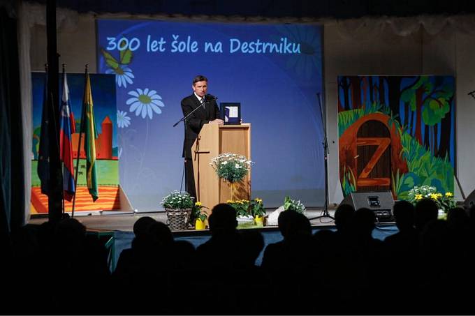 Predsednik republike Slovenije Borut na slovesnosti ob 300-letnici omembe olstva na Destrniku