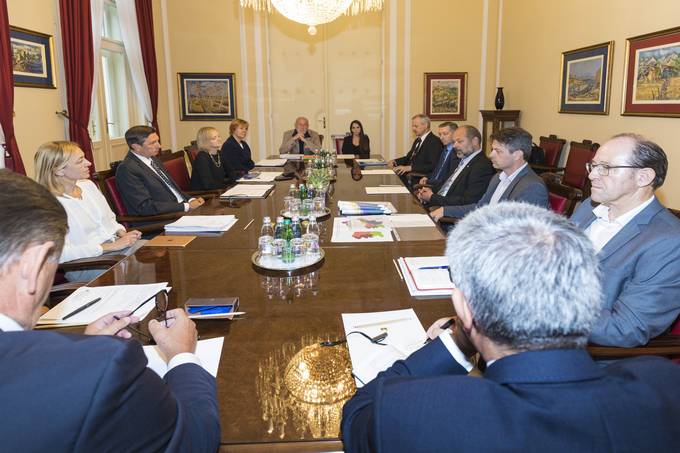 Na delovnem sreanju pri predsedniku republike o pripravah pokrajinske zakonodaje