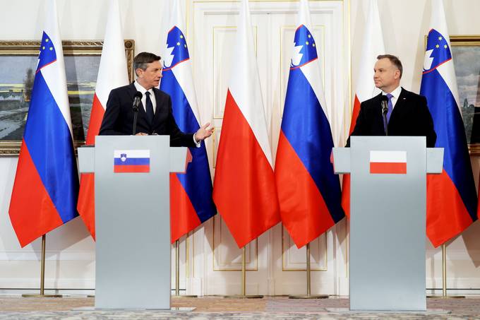 Predsednik Pahor na povabilo poljskega predsednika Dude na uradnem obisku na Poljskem