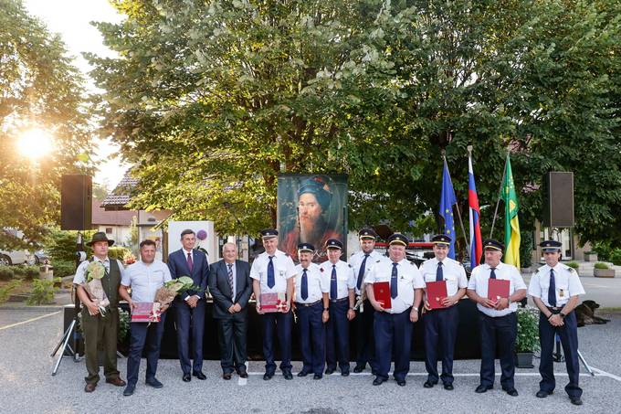 Predsednik Republike Slovenije Borut Pahor se je danes udeleil osrednje slovesnosti ob prazniku Obine kocjan