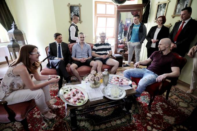 Predsednik republike obiskal Prevzgojni dom Radee