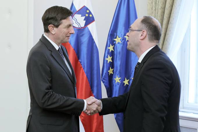 Predsednik Pahor je sprejel ministra za zunanje in evropske zadeve Republike Hrvake Stiera