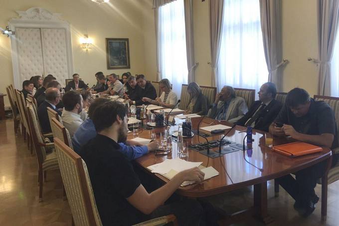 Tretji krog pogajanj parlamentarnih strank pri predsedniku republike Borut Pahorju