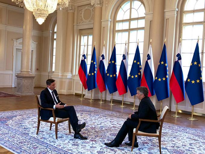Pogovor predsednika Republike Slovenije Boruta Pahorja za Televizijo Slovenija ob dnevu dravnosti