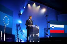 15. 9. 2020, Studenec pri Domalah – Predsednik Pahor se je udeleil 52. slavnostne podelitve nagrad GZS za izjemne gospodarske in podjetnike doseke (Daniel Novakovi/STA)