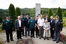 19. 6. 2016, Ljubljana – Predsednik Pahor se je udeleil slovesnosti ob 25. obletnici spomina na spopad Teritorialne obrambe z Jugoslovansko ljudsko armado 28. junija 1991 na Medvedjeku. (Ane Malovrh)