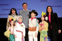 2. 12. 2018, Ljubljana – Predsednik Pahor in gospa Pear sta se udeleila 25. mednarodnega dobrodelnega bazarja SILA (Daniel Novakovi/STA)