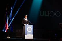 26. 11. 2019, Ljubljana – Predsednik Pahor se je udeleil slavnostne akademije ob stoletnici strojnitva na Univerzi v Ljubljani (Nik Jevnik/STA)