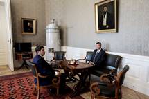 2. 7. 2020, Budimpeta – Predsednik Pahor na uradnem obisku na Madarskem (Daniel Novakovi/STA)