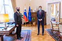 27. 10. 2020, Ljubljana – Predsednik republike imenoval Botjana efica za svetovalca za nacionalno varnost (UPRS)