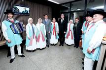 23. 9. 2019, Koevje – Predsednik republike Borut Pahor je v Koevju otvoril letonje Dneve koevarske kulture (Daniel Novakovi/STA)