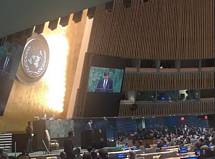25. 9. 2018, New York – Govor predsednika RS na 73. zasedanju Generalne skupine ZN v New Yorku (UPRS)