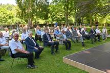 7. 7. 2021, Ljubljana – Ob 30. obletnici sprejema Brionske deklaracije je predsednik Pahor priredil posebno slovesnost, dvanajsto po vrsti, v poastitev in ohranitev zgodovinskega spomina na prelomne dogodke pred 30 leti (Tamino Petelinek/STA)