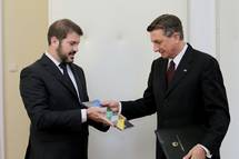 5. 11. 2018, Ljubljana – Zagovornik naela enakosti je predsedniku republike predstavil Letno poroilo za leto 2017 (Daniel Novakovi)