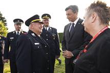 16. 6. 2018, iberci – Predsednik Pahor na prireditvi ob 140-letnici PGD iberci (Bor Slana/STA)