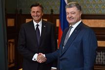 11. 5. 2018, Kijev – Predsednik republike na uradnem obisku v Ukrajini, rokovanje