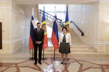 1. 10. 2021, Kiinjev, Moldavija – Predsednik Pahor na uradnem obisku v Moldaviji: Ne smemo spregledati prilonosti za nadgradnjo sodelovanja (Daniel Novakovi/STA)