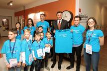 20. 11. 2018, Maribor – Predsednik republike ob Svetovnem dnevu otrok obiskal Maribor (Daniel Novakovi / STA)