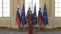 9. 5. 2020, Ljubljana – Poslanica predsednika republike ob dnevu Evrope