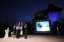 4. 9. 2021, Celje – Predsednik Republike Slovenije Borut Pahor se je udeleil slavnostne podelitve zlatih priznanj Mednarodnega priznanja za mlade – MEPI 2021 (Daniel Novakovi/STA)