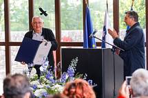 11. 5. 2019, Divaa – Predsednik republike Borut Pahor na slovesnosti ob 200. obletnici dokumentiranega obiskovanja kocjanskih jam (Stanko Gruden/STA)