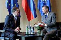 20. 3. 2019, Brdo pri Kranju – Predsednik Pahor slavnostni govornik na prireditvi ob 15. obletnici vstopa Republike Slovenije v zvezo NATO (Daniel Novakovi/STA)