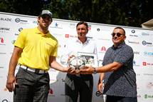 27. 8. 2016, Bled – Predsednik republike na 6. dobrodelnem golfskem turnirju Aneta Kopitarja (Ane Malovrh / STA)