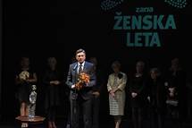 22. 11. 2017, Ljubljana – Predsednik Pahor se je udeleil prireditve "enska leta 2017" (Tamino Petelinek/STA)