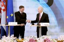 16. 6. 2021, Ljubljana – Ameriki predsednik Biden ob dravnem prazniku estital predsedniku Pahorju (STA)