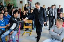 28. 4. 2014, Sevnica – Predsednik republike na obisku v obini Sevnica (Neboja Teji / STA)