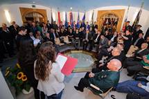 20. 9. 2014, Cerje – Slovenija si prizadeva za ohranjanje mednarodnega miru (Neboja Teji/STA)