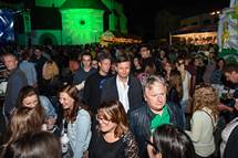 14. 7. 2016, Lako – Predsednik republike Borut Pahor na otvoritvi 52. festivala Pivo in cvetje v Lakem (Neboja Teji / STA)