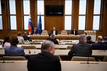 17. 3. 2020, Ljubljana – Predsednik republike se je udeleil seje Sveta za nacionalno varnost (Neboja Teji/STA)