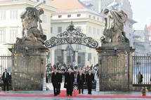 18. 2. 2016, Praga, eka republika – Predsednik Republike Slovenije Borut Pahor na dravnikem obisku v eki republiki (Daniel Novakovi/STA)