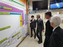 23. 10. 2019, Tsukuba – Predsednik Pahor je v Tsukubi obiskal intitut KEK (KEK za UPRS)