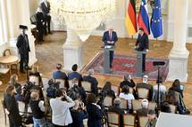 10. 5. 2019, Ljubljana – Drugi dan uradnega obiska nemkega predsednika v Republiki Sloveniji (Tamino Petelinek/STA)