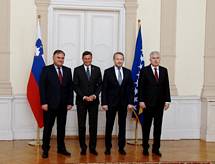 26. 4. 2018, Slovenija – Predsednik Republike Slovenije Borut Pahor v Sarajevu (UPRS)