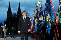 26. 4. 2018, Koevje – Predsednik Pahor se je udeleil dravne proslave ob dnevu upora proti okupatorju (Daniel Novakovi/STA)