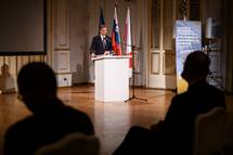 5. 10. 2020, Maribor – Predsednik Pahor se je udeleil slovesnosti ob stoletnici distribucije elektrine energije v Mariboru (Neboja Teji/STA)