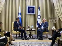 22. 1. 2020, Jeruzalem – Predsednik Pahor zael obisk v Jeruzalemu s sreanjem z izraelskim predsednikom Rivlinom (UPRS)