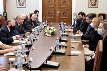 8. 7. 2021, Sofija – Predsednik Pahor in bolgarski predsednik Radev o kompromisni reitvi med Bolgarijo in Severno Makedonijo (Daniel Novakovi/STA)