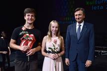 21. 9. 2018, Maribor – Predsednik republike na razglasitvi Kulturne ole 2018 (Tamino Petelinek / STA)